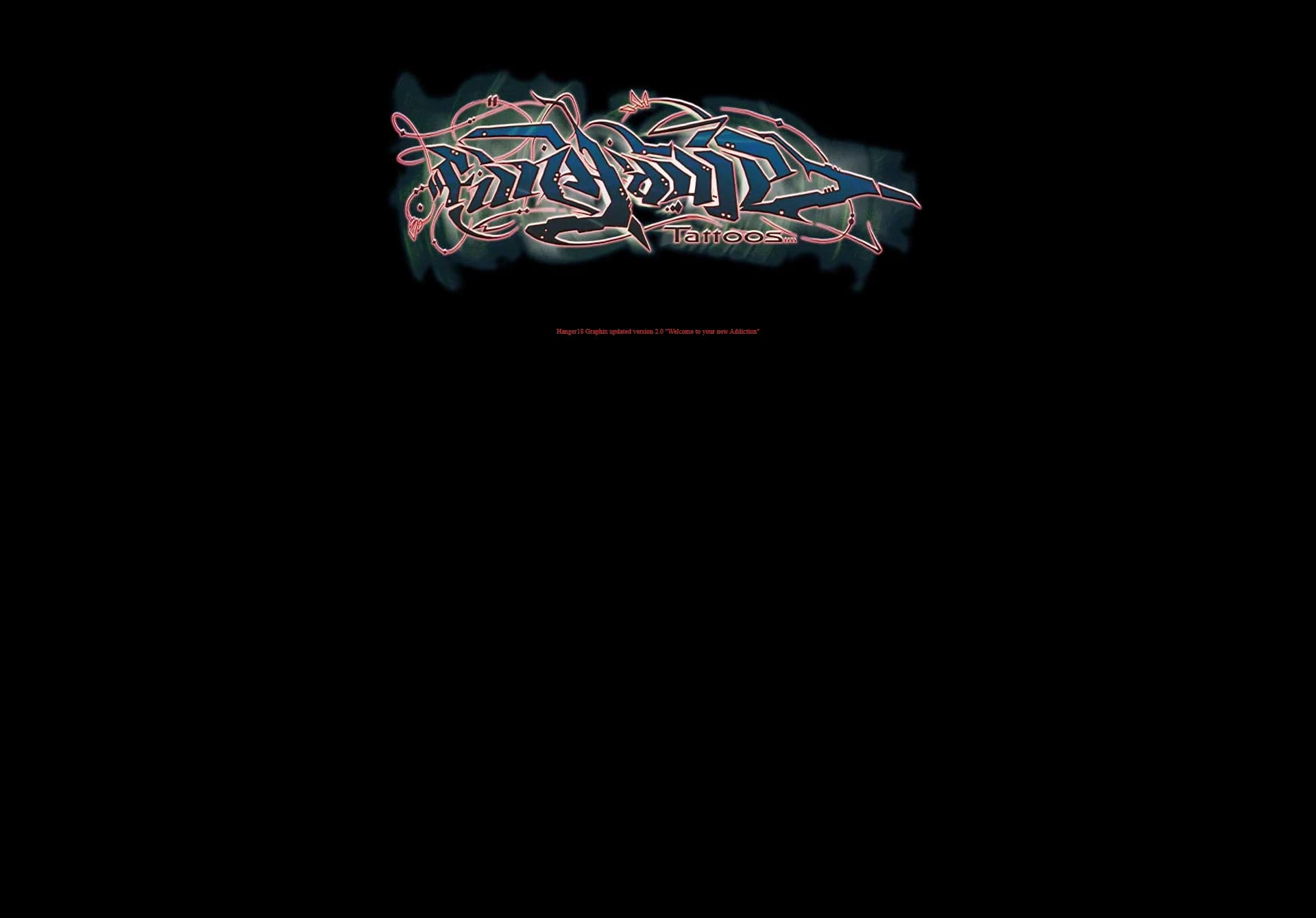 Funhouse Tattoo: Early graphic identity
