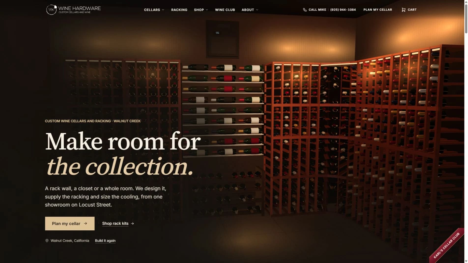 Wine Hardware: latest captured website
